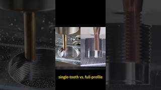 Single-Tooth vs. Full-Profile Thread Mill — Which One Do You Use More Often