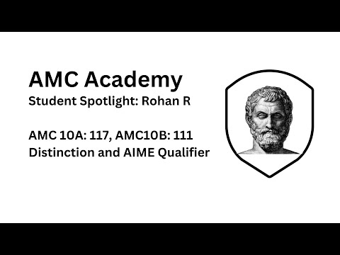 AMC Academy Student Spotlight - Rohan R