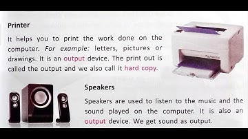 Class 2, Ch-2, Part-2, Parts of Computer