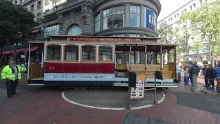 Cable Car San Francisco turn around 3D VR180