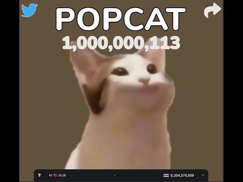 แกะ Website #POPCAT https://popcat.click/