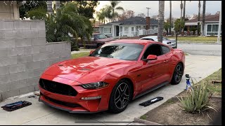How to install Eibach lowering springs on a (20152022) mustang
