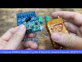 4 Channel RF 315MHz Remote Control , Schematic and PCB Avaitable