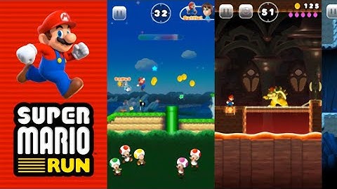 Super Mario Run - Gameplay Walkthrough  (iOS)