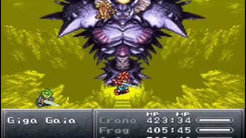 Chrono Trigger - Giga Gaia and Melchior