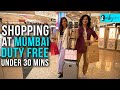 We Took A 30-Min Shopping Challenge At Mumbai Duty Free | Curly Tales