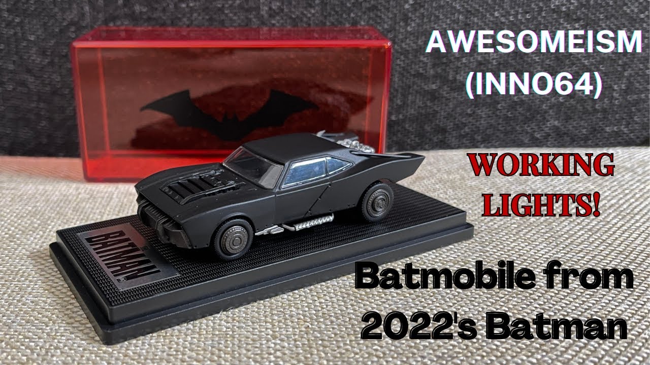 This Batmobile LIGHTS UP?! ✨ | Awesomeism Batmobile | Diecast