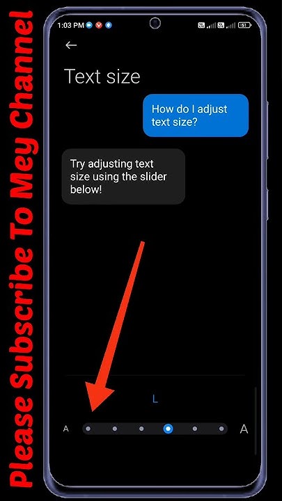 Redmi Font Size Change | How To Change Font Size In Redmi - YouTube