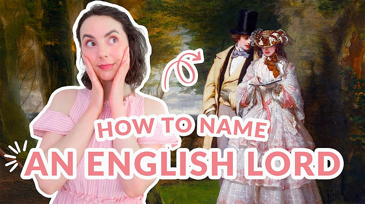 How to Name an English Lord | Regency Noble Titles & the Victorian Peerage Explained thumbnail