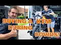 Taking Delivery of a KTM 390 Adventure Motorcycle - Buying a Bike During the Covids