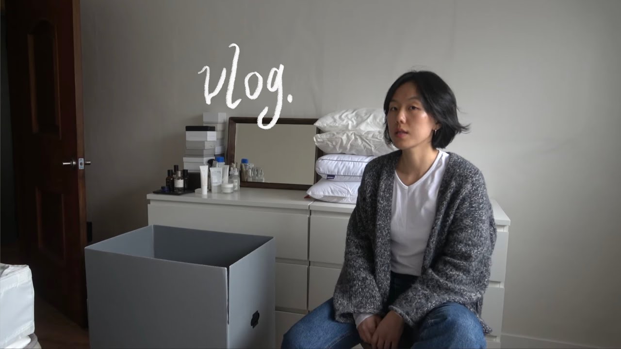 이사를 핑계로 나를 비워내는 시간들. 7년만의 단발머리