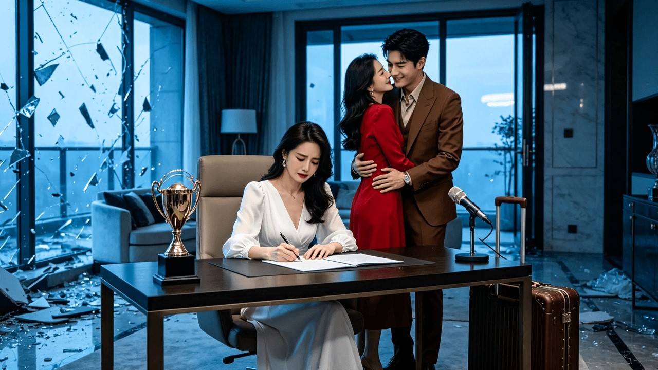 頂流歌后爲愛下嫁甚至將自己的的聲帶移植給了丈夫，五年婚姻誰料丈夫卻早已出軌3年，徹底看清她簽下離婚協議，在暗戀她10年的霸總幫助下恢復聲帶重回歌壇，看著大變樣的前妻渣男徹底懵了