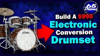 How To Build An Acoustic To Electronic Drumset For $990