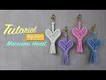 DIY Keychain Macrame Heart: Valentine’s Day