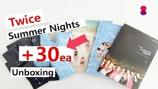 트와이스 개봉 Twice 2nd special album summer Nights トゥワイススペシャル2集