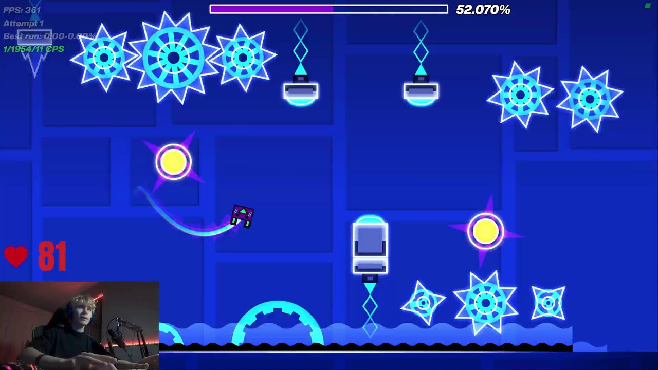 TARTARUS ДЕНЬ #1 || GEOMETRY DASH