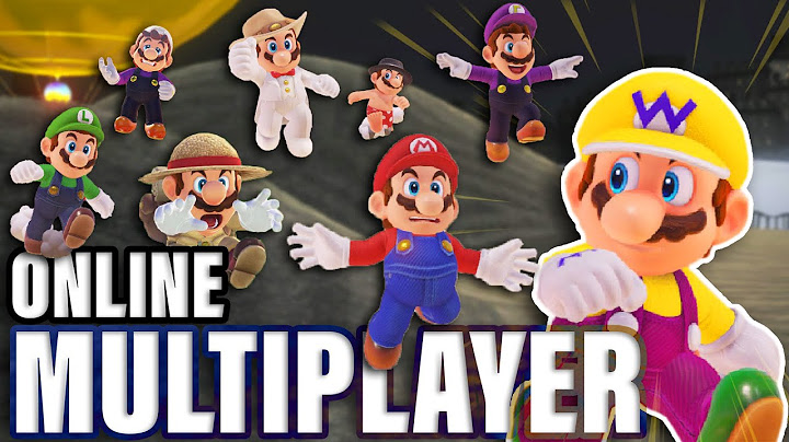 8 Player Mario Odyssey Hide n Seek is Hilarious