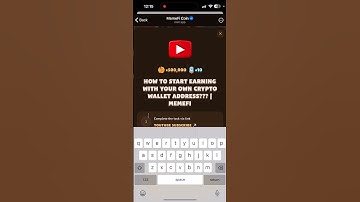 HOW TO START EARNING WITH YOUR OWN CRYPTO WALLET ADDRESS??? |MEMEFI New Video Code