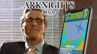 Comparing Arknights Anniversary OST but American Psycho ∥ Arknights Memes