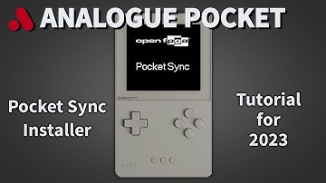 Analogue Pocket - Pocket Sync Installer Tutorial for 2023
