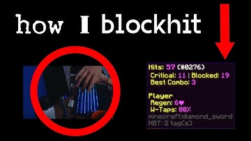 how i blockhit (99.99% GUARANTEED BLOCKHITS)