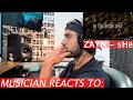 Musician Reacts To: "sHe" by ZAYN - [REACTION   BREAKDOWN]