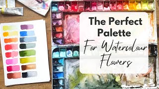 Setting up my CUSTOM WATERCOLOUR PALETTE  Which brands? Which colours?  Let's swatch them out! 
