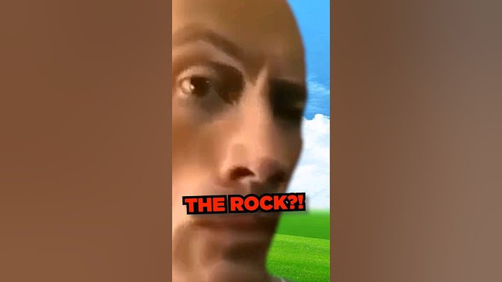 Perché THE ROCK è MEME