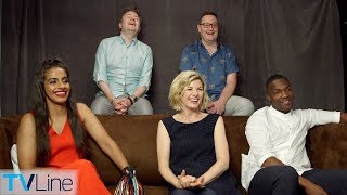 Jodie Whittaker & Doctor Who Cast Interview Comic-Con 2018 Tvline