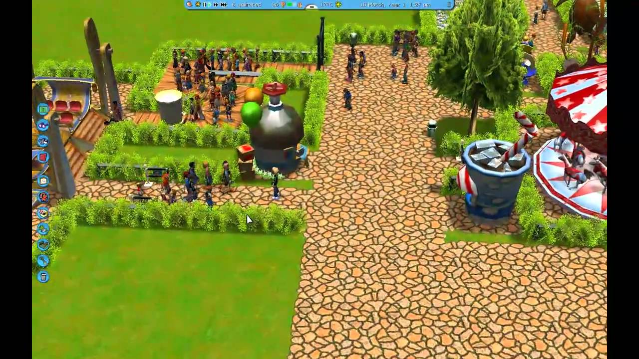 Lets Change Rollercoaster Tycoon 3 Part 2 HD German Mit EXact YouTube