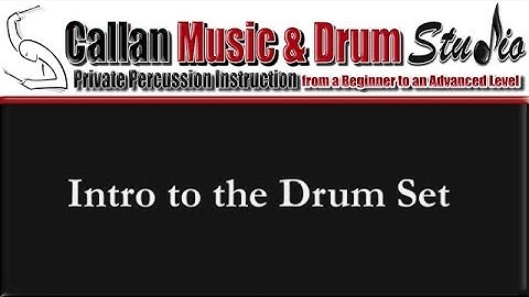 An Overview and Introduction to the Drum Set by Thom Callan