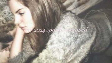 my 2024 spotify wrapped !!