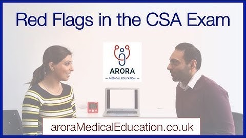 How to tackle RED FLAGS in the CSA Exam