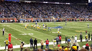 Miracle in Motown Aaron Rodgers Hail Mary Packers vs Lions