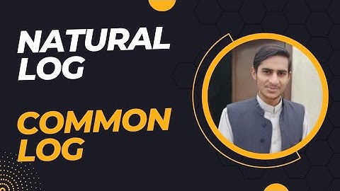 Class 9th mathematics|difference between common Logarithm and Natural Log
