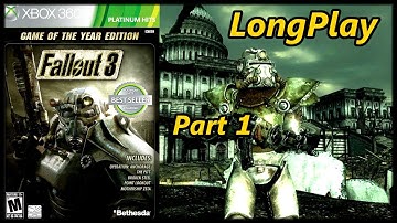 Fallout 3 - Longplay (Part 1 of 2) Main Quest Walkthrough (No Commentary)