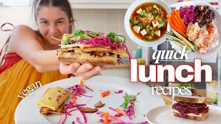Quick Lunch Recipes to elevate your life!👏🏻 🌈 (healthy, vegan, simple)