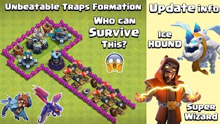 Ice HOUND & Super WIZARD Update | Ultimate Air TRAPS Formation | Air Traps Vs Air Troops