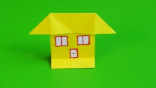 Оригами из бумаги дома. Как сделать красивый дом из бумаги