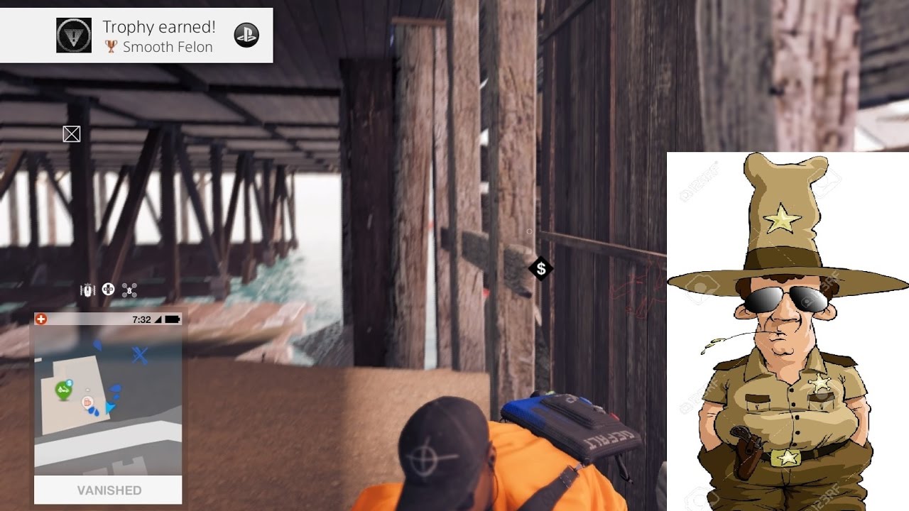 WATCH DOGS® 2 - "SMOOTH FELON" PS4 TROPHY