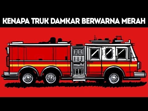 Video: Apa warna truk pemadam kebakaran?