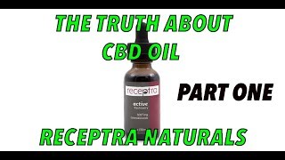 CBD Oil Review - Receptra Naturals part one