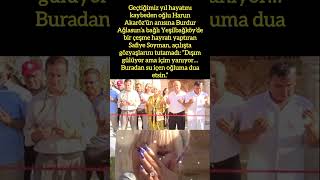 Safi̇ye Soymandan Oğlu Harun Adina Duygu Yüklü Hayrat