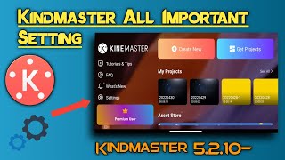 Important Setting Of Video Editor Kindmaster Pro || Kindmaster Pro Setting Ding Phabep Ho ||(Kuki) screenshot 5