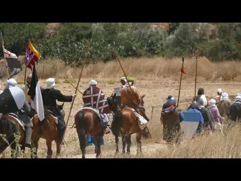 הקרב בקרני חיטין - השחזור Horns of Hattin 2016.