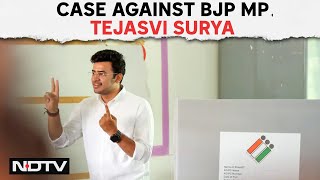 Tejasvi Surya | Case Against BJP MP Tejasvi Surya For &quot;Seeking Votes On Religious Grounds&quot; | NDTV