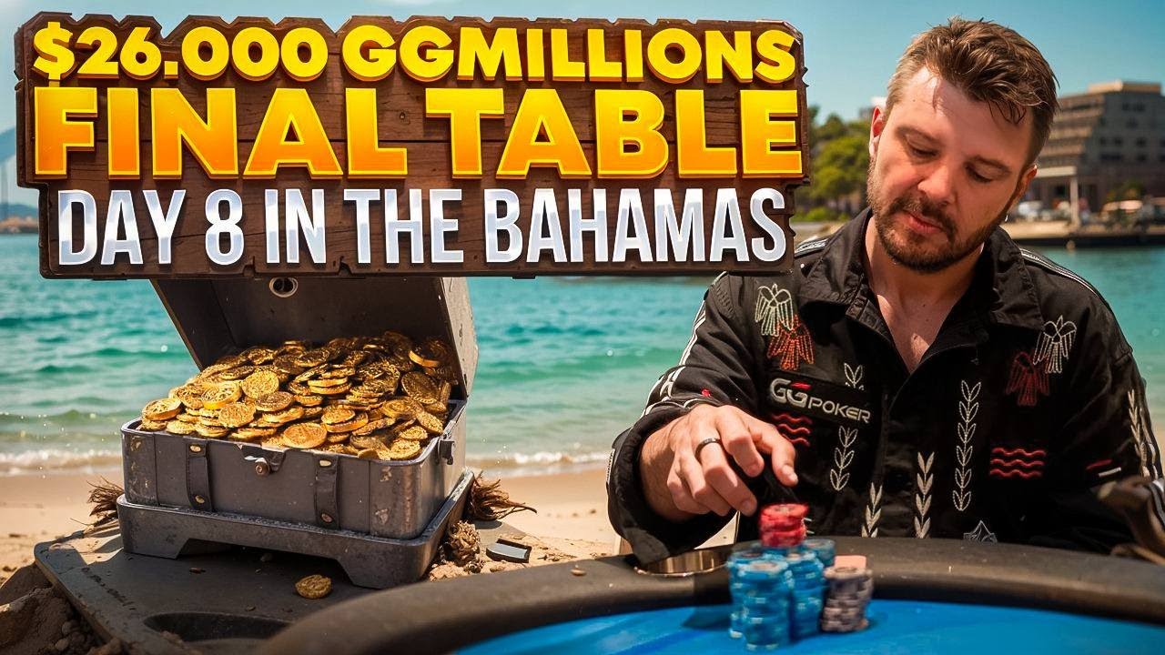 $26.000 GGMillions! WSOP Paradise VLOG Day 8