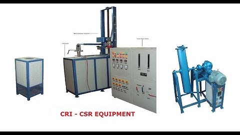 CRI CSR Test Apparatus Furnace Coke Reactivity Index #cricsr#crifurnace#cokereactivityindex#coketest