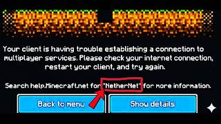 Fix Minecraft Error Code NetherNet Multiplayer Connection Failed On PC