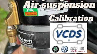 How To Calibrate Air Suspension Using Vcds - Audi A6